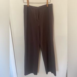 Charter club size 10 brown career trousers.